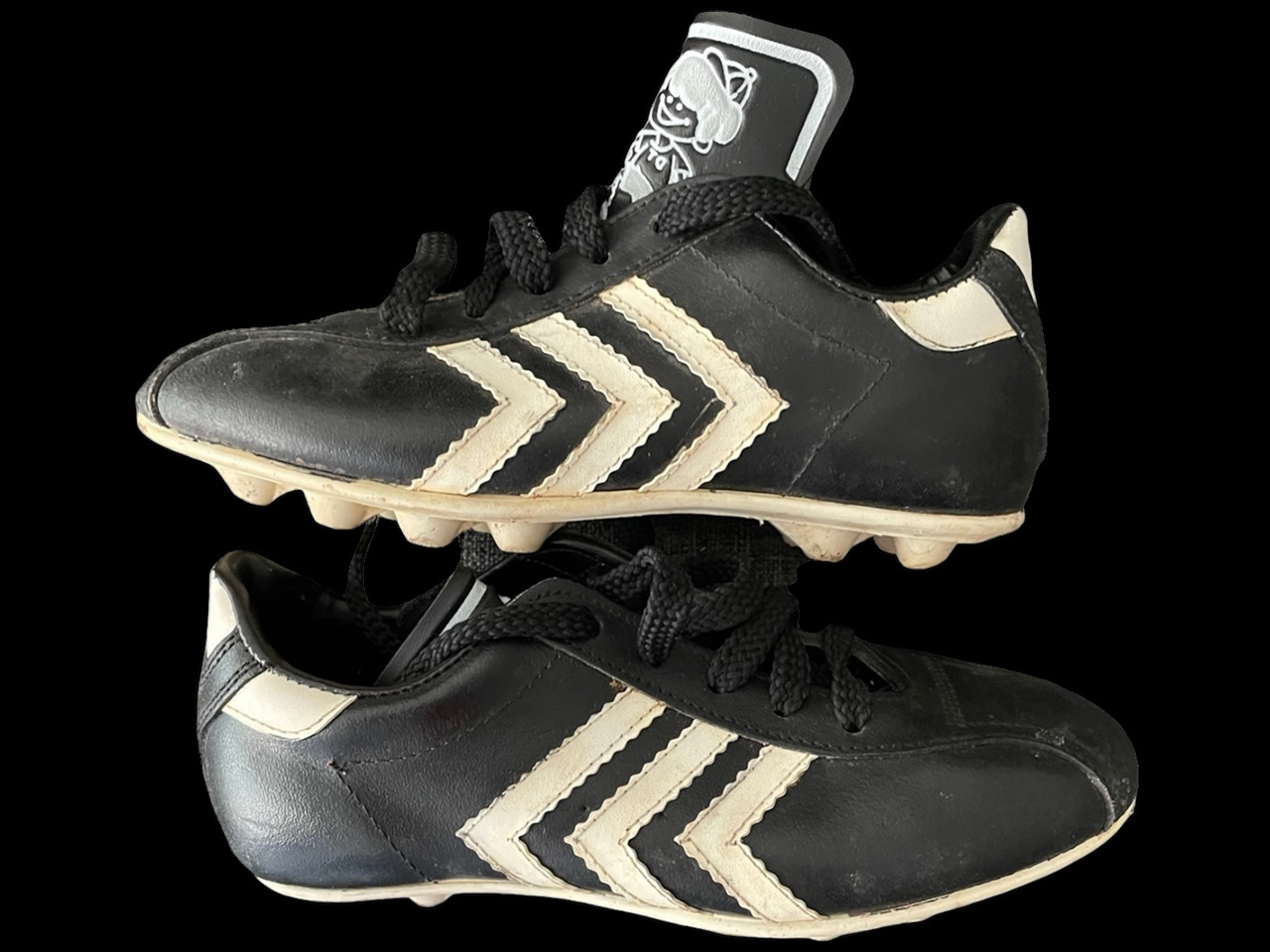 Vintage soccer shoes